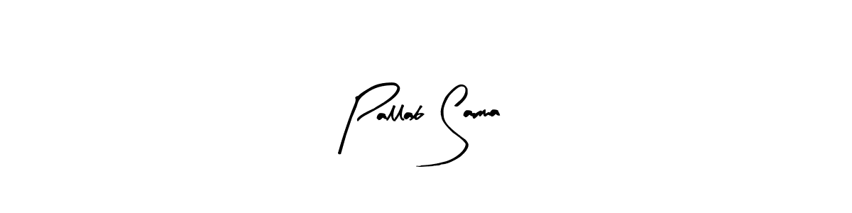 Use a signature maker to create a handwritten signature online. With this signature software, you can design (Arty Signature) your own signature for name Pallab Sarma. Pallab Sarma signature style 8 images and pictures png