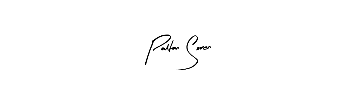 You can use this online signature creator to create a handwritten signature for the name Paltan Soren. This is the best online autograph maker. Paltan Soren signature style 8 images and pictures png