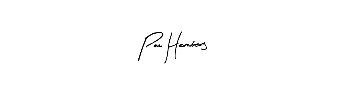 Use a signature maker to create a handwritten signature online. With this signature software, you can design (Arty Signature) your own signature for name Pam Herzberg. Pam Herzberg signature style 8 images and pictures png