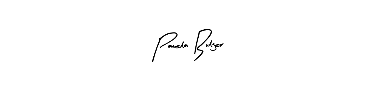 Create a beautiful signature design for name Pamela Bulger. With this signature (Arty Signature) fonts, you can make a handwritten signature for free. Pamela Bulger signature style 8 images and pictures png