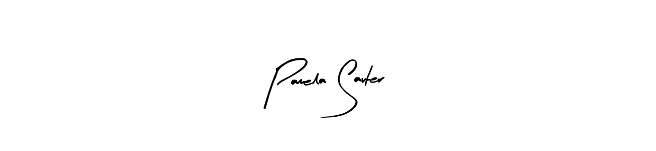Similarly Arty Signature is the best handwritten signature design. Signature creator online .You can use it as an online autograph creator for name Pamela Sauter. Pamela Sauter signature style 8 images and pictures png