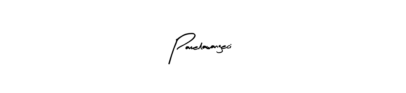 Pamelawangeci stylish signature style. Best Handwritten Sign (Arty Signature) for my name. Handwritten Signature Collection Ideas for my name Pamelawangeci. Pamelawangeci signature style 8 images and pictures png