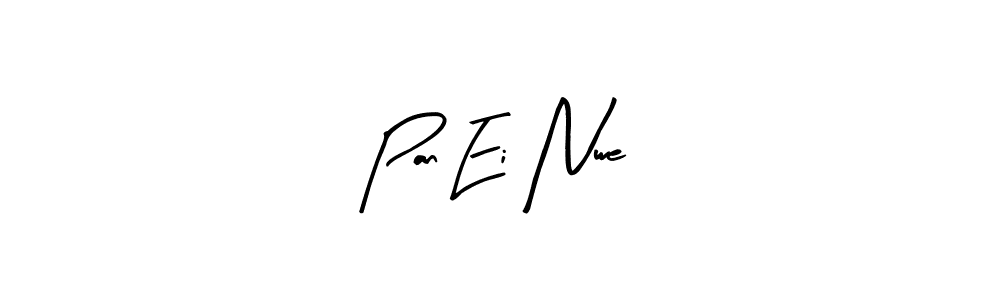 How to make Pan Ei Nwe signature? Arty Signature is a professional autograph style. Create handwritten signature for Pan Ei Nwe name. Pan Ei Nwe signature style 8 images and pictures png