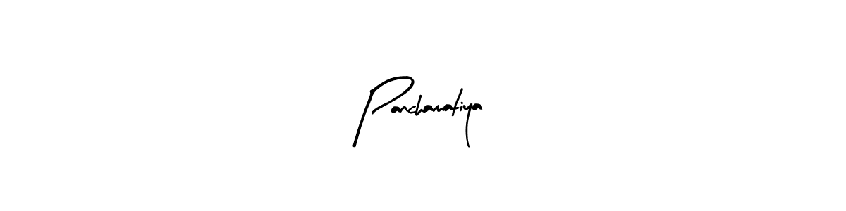 Use a signature maker to create a handwritten signature online. With this signature software, you can design (Arty Signature) your own signature for name Panchamatiya. Panchamatiya signature style 8 images and pictures png