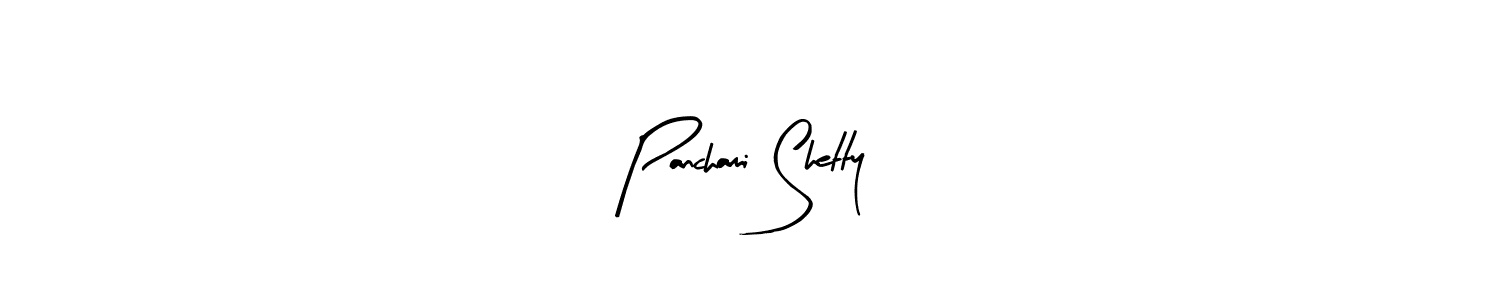 Make a beautiful signature design for name Panchami Shetty. With this signature (Arty Signature) style, you can create a handwritten signature for free. Panchami Shetty signature style 8 images and pictures png