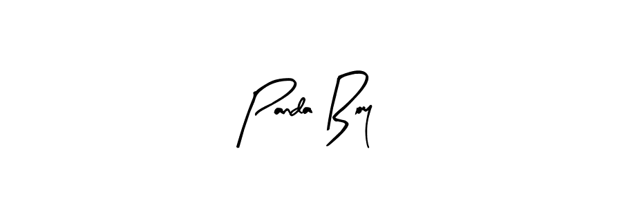 Use a signature maker to create a handwritten signature online. With this signature software, you can design (Arty Signature) your own signature for name Panda Boy. Panda Boy signature style 8 images and pictures png