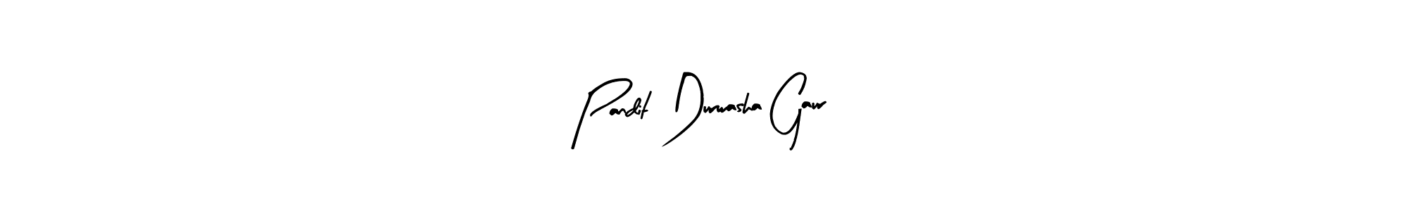You can use this online signature creator to create a handwritten signature for the name Pandit Durwasha Gaur. This is the best online autograph maker. Pandit Durwasha Gaur signature style 8 images and pictures png