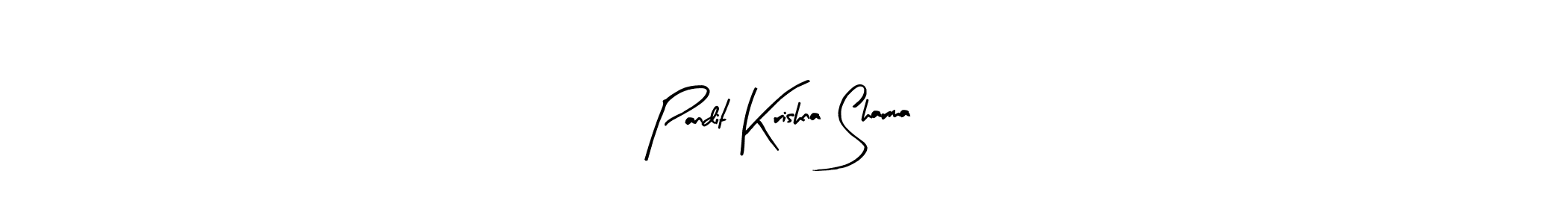 Once you've used our free online signature maker to create your best signature Arty Signature style, it's time to enjoy all of the benefits that Pandit Krishna Sharma name signing documents. Pandit Krishna Sharma signature style 8 images and pictures png