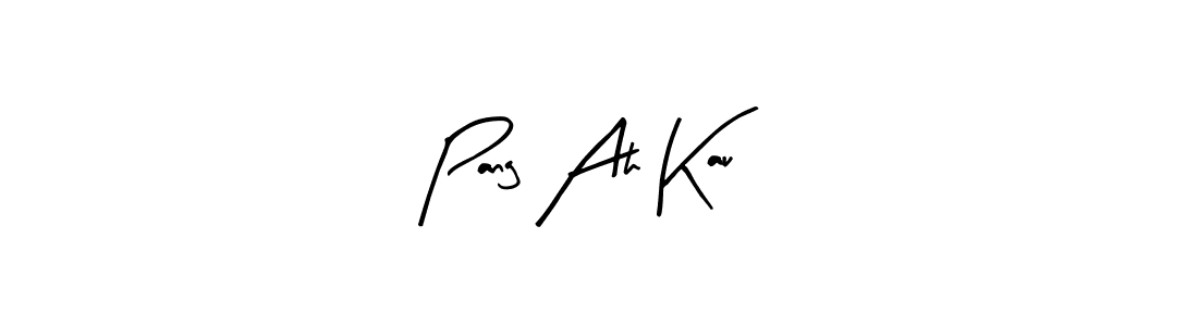 if you are searching for the best signature style for your name Pang Ah Kau. so please give up your signature search. here we have designed multiple signature styles  using Arty Signature. Pang Ah Kau signature style 8 images and pictures png