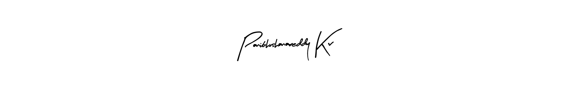 Create a beautiful signature design for name Panibhushanareddy Kv. With this signature (Arty Signature) fonts, you can make a handwritten signature for free. Panibhushanareddy Kv signature style 8 images and pictures png