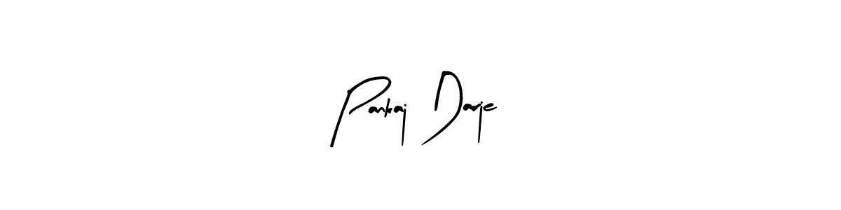 Also we have Pankaj Darje name is the best signature style. Create professional handwritten signature collection using Arty Signature autograph style. Pankaj Darje signature style 8 images and pictures png