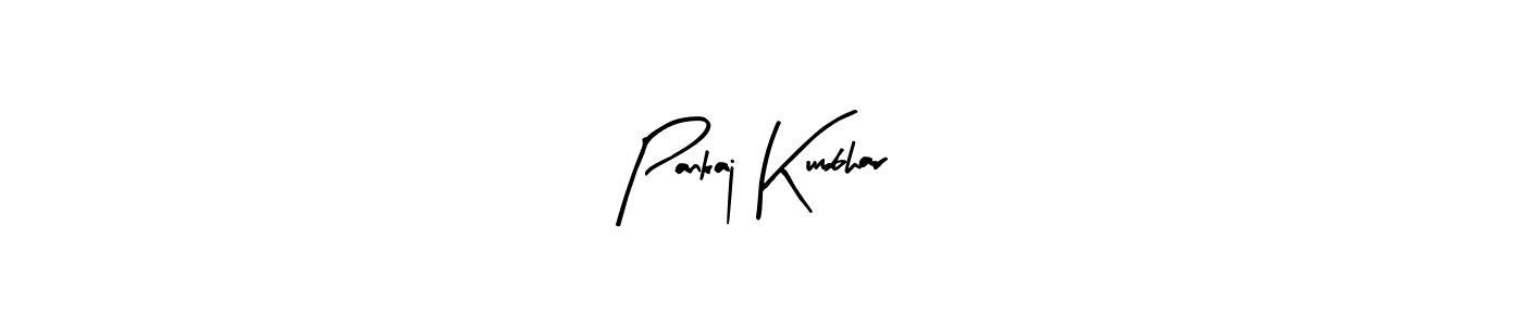 if you are searching for the best signature style for your name Pankaj Kumbhar. so please give up your signature search. here we have designed multiple signature styles  using Arty Signature. Pankaj Kumbhar signature style 8 images and pictures png