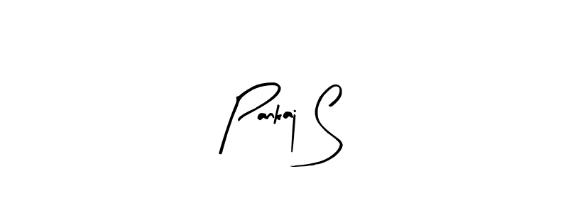 This is the best signature style for the Pankaj S name. Also you like these signature font (Arty Signature). Mix name signature. Pankaj S signature style 8 images and pictures png