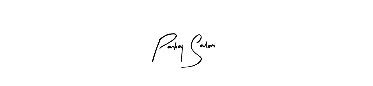 You can use this online signature creator to create a handwritten signature for the name Pankaj Saloni. This is the best online autograph maker. Pankaj Saloni signature style 8 images and pictures png