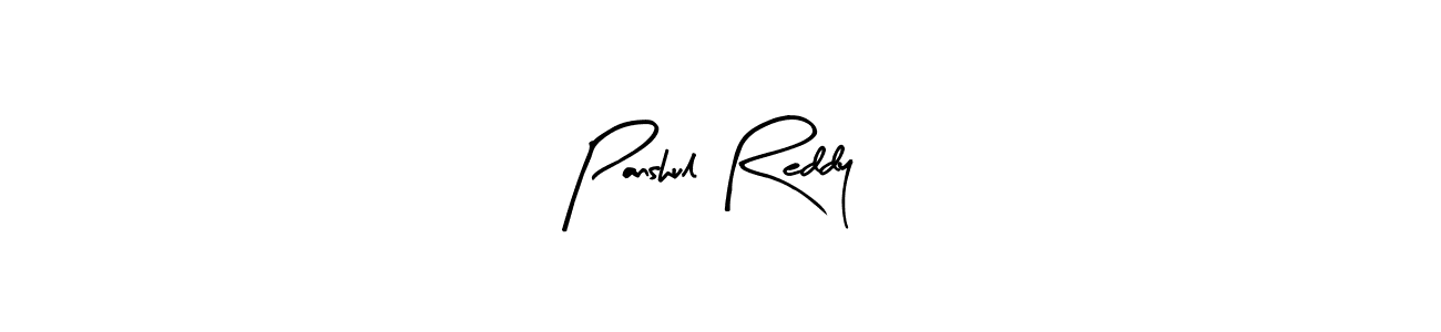 if you are searching for the best signature style for your name Panshul Reddy. so please give up your signature search. here we have designed multiple signature styles  using Arty Signature. Panshul Reddy signature style 8 images and pictures png