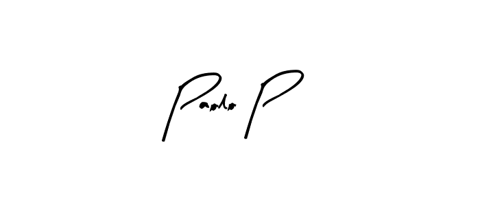 Once you've used our free online signature maker to create your best signature Arty Signature style, it's time to enjoy all of the benefits that Paolo P name signing documents. Paolo P signature style 8 images and pictures png