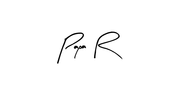 This is the best signature style for the Papa R name. Also you like these signature font (Arty Signature). Mix name signature. Papa R signature style 8 images and pictures png