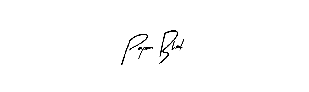 How to make Papan Bhat signature? Arty Signature is a professional autograph style. Create handwritten signature for Papan Bhat name. Papan Bhat signature style 8 images and pictures png