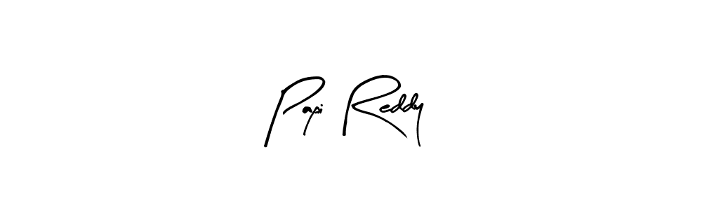Design your own signature with our free online signature maker. With this signature software, you can create a handwritten (Arty Signature) signature for name Papi Reddy. Papi Reddy signature style 8 images and pictures png
