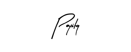 Discover the perfect balance of readability and style for Papitq with Arty Signature font. Create your dream signature today. Papitq signature style 8 images and pictures png