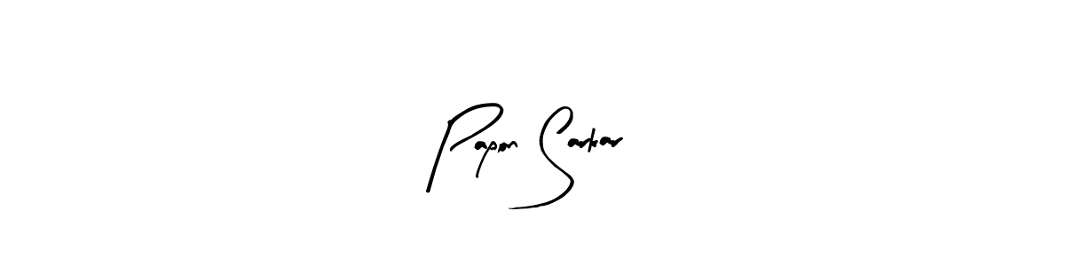 Also we have Papon Sarkar name is the best signature style. Create professional handwritten signature collection using Arty Signature autograph style. Papon Sarkar signature style 8 images and pictures png