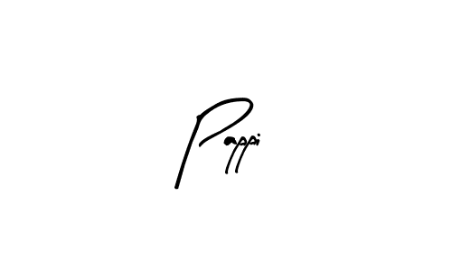 Pappi stylish signature style. Best Handwritten Sign (Arty Signature) for my name. Handwritten Signature Collection Ideas for my name Pappi. Pappi signature style 8 images and pictures png