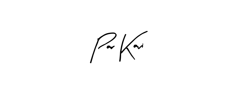 if you are searching for the best signature style for your name Par Kavi. so please give up your signature search. here we have designed multiple signature styles  using Arty Signature. Par Kavi signature style 8 images and pictures png