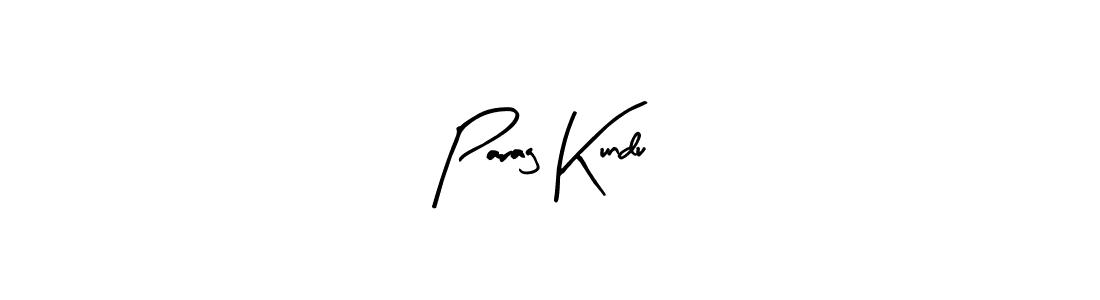 Make a beautiful signature design for name Parag Kundu. With this signature (Arty Signature) style, you can create a handwritten signature for free. Parag Kundu signature style 8 images and pictures png