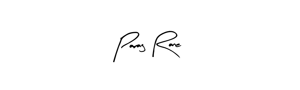 How to make Parag Rane name signature. Use Arty Signature style for creating short signs online. This is the latest handwritten sign. Parag Rane signature style 8 images and pictures png