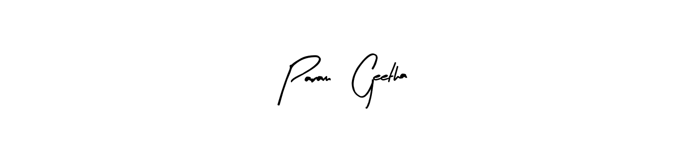 if you are searching for the best signature style for your name Param   Geetha. so please give up your signature search. here we have designed multiple signature styles  using Arty Signature. Param   Geetha signature style 8 images and pictures png