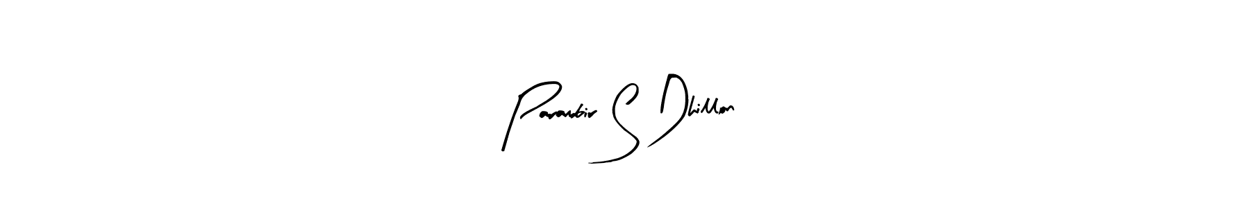 How to make Parambir S Dhillon signature? Arty Signature is a professional autograph style. Create handwritten signature for Parambir S Dhillon name. Parambir S Dhillon signature style 8 images and pictures png