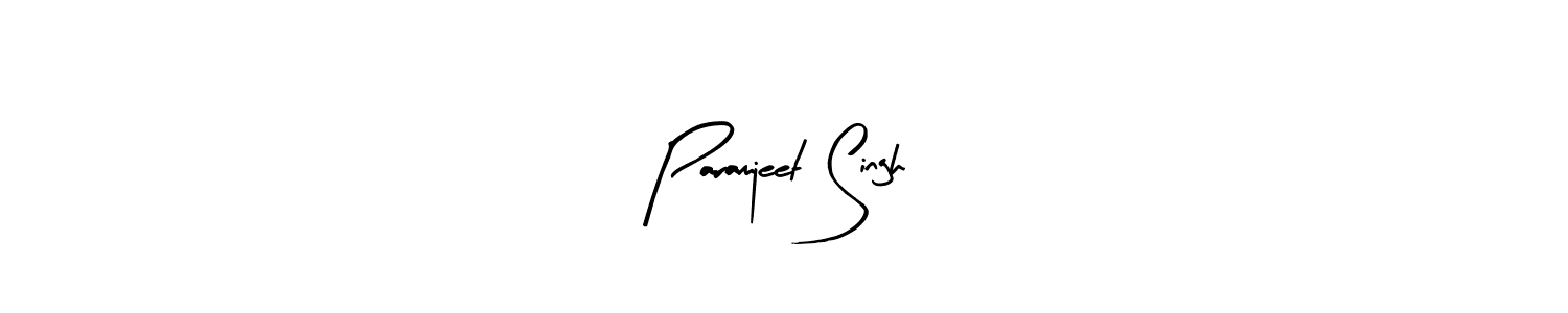 This is the best signature style for the Paramjeet Singh name. Also you like these signature font (Arty Signature). Mix name signature. Paramjeet Singh signature style 8 images and pictures png