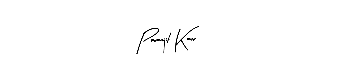 Make a beautiful signature design for name Paramjit Kaur. With this signature (Arty Signature) style, you can create a handwritten signature for free. Paramjit Kaur signature style 8 images and pictures png