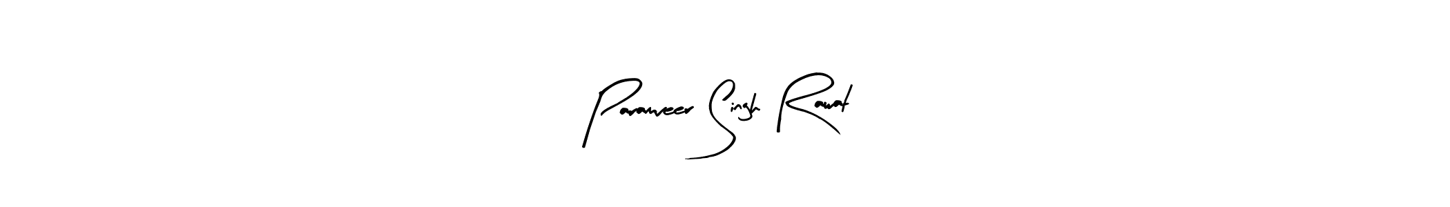 The best way (Arty Signature) to make a short signature is to pick only two or three words in your name. The name Paramveer Singh Rawat include a total of six letters. For converting this name. Paramveer Singh Rawat signature style 8 images and pictures png