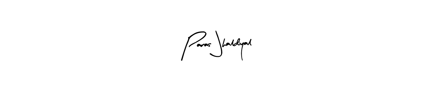 It looks lik you need a new signature style for name Paras Jhaldiyal. Design unique handwritten (Arty Signature) signature with our free signature maker in just a few clicks. Paras Jhaldiyal signature style 8 images and pictures png