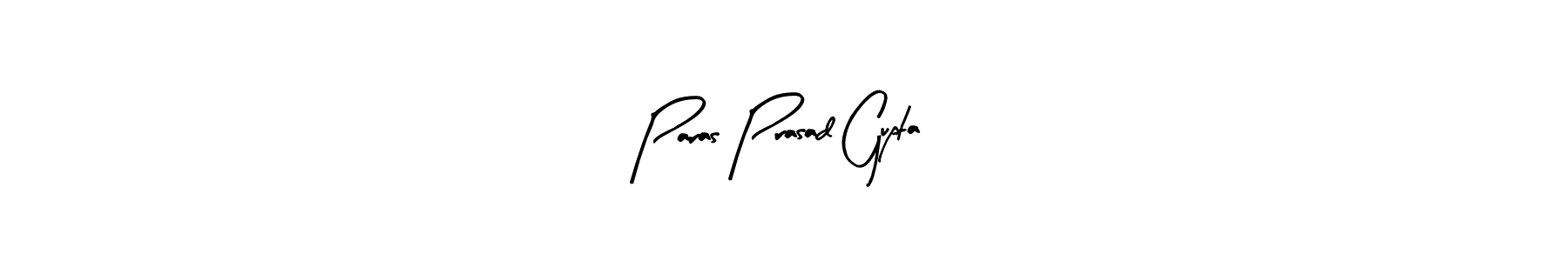 Similarly Arty Signature is the best handwritten signature design. Signature creator online .You can use it as an online autograph creator for name Paras Prasad Gupta. Paras Prasad Gupta signature style 8 images and pictures png