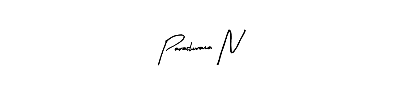 Also we have Parashurama N name is the best signature style. Create professional handwritten signature collection using Arty Signature autograph style. Parashurama N signature style 8 images and pictures png