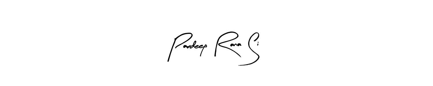 It looks lik you need a new signature style for name Pardeep Rana Si. Design unique handwritten (Arty Signature) signature with our free signature maker in just a few clicks. Pardeep Rana Si signature style 8 images and pictures png