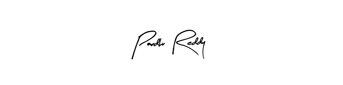 Arty Signature is a professional signature style that is perfect for those who want to add a touch of class to their signature. It is also a great choice for those who want to make their signature more unique. Get Pardhu Reddy name to fancy signature for free. Pardhu Reddy signature style 8 images and pictures png