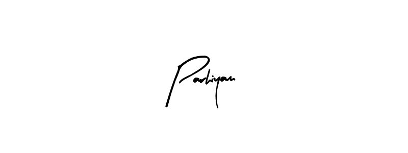 Similarly Arty Signature is the best handwritten signature design. Signature creator online .You can use it as an online autograph creator for name Parhiyam. Parhiyam signature style 8 images and pictures png