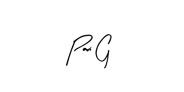 How to make Pari G signature? Arty Signature is a professional autograph style. Create handwritten signature for Pari G name. Pari G signature style 8 images and pictures png