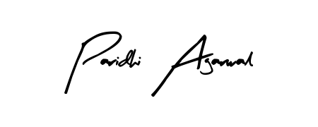 It looks like you need a new signature style for name Paridhi Agarwal. Design unique handwritten (Arty Signature) signature with our free signature maker in just a few clicks. Paridhi Agarwal signature style 8 images and pictures png