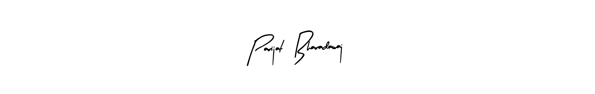 Similarly Arty Signature is the best handwritten signature design. Signature creator online .You can use it as an online autograph creator for name Parijat  Bharadawaj. Parijat  Bharadawaj signature style 8 images and pictures png