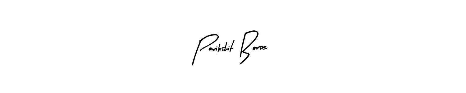 Create a beautiful signature design for name Parikshit Borse. With this signature (Arty Signature) fonts, you can make a handwritten signature for free. Parikshit Borse signature style 8 images and pictures png