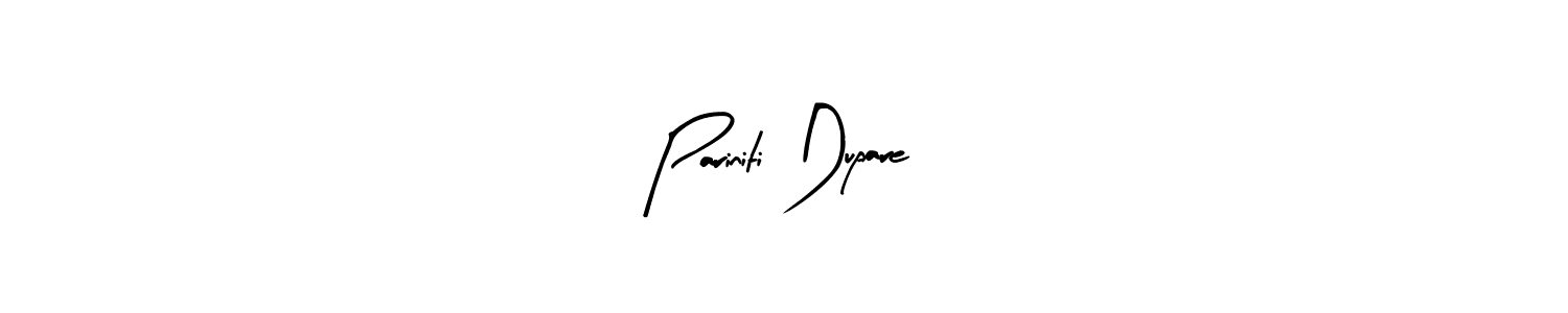 Pariniti Dupare stylish signature style. Best Handwritten Sign (Arty Signature) for my name. Handwritten Signature Collection Ideas for my name Pariniti Dupare. Pariniti Dupare signature style 8 images and pictures png