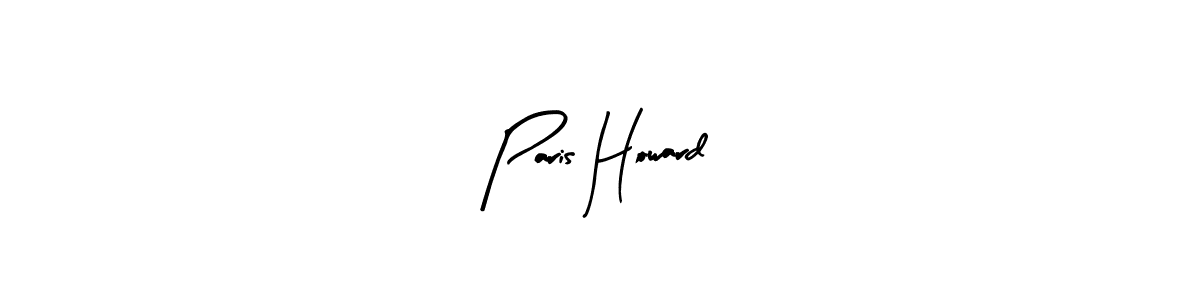 Create a beautiful signature design for name Paris Howard. With this signature (Arty Signature) fonts, you can make a handwritten signature for free. Paris Howard signature style 8 images and pictures png