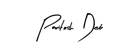Make a beautiful signature design for name Paritosh Deb. Use this online signature maker to create a handwritten signature for free. Paritosh Deb signature style 8 images and pictures png