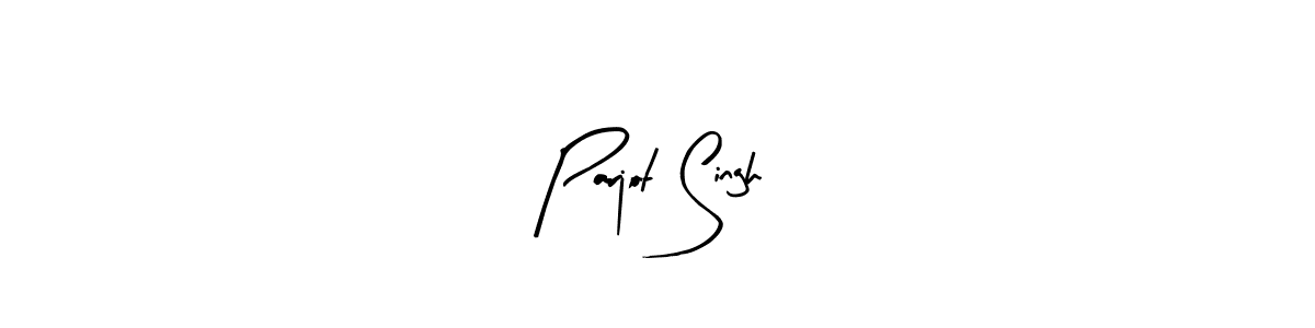 You should practise on your own different ways (Arty Signature) to write your name (Parjot Singh) in signature. don't let someone else do it for you. Parjot Singh signature style 8 images and pictures png