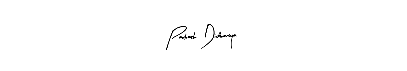 Also You can easily find your signature by using the search form. We will create Parkash Didwaniya name handwritten signature images for you free of cost using Arty Signature sign style. Parkash Didwaniya signature style 8 images and pictures png