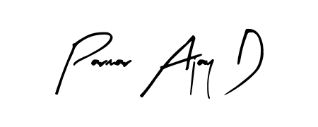 Try this chic Parmar Ajay D handwritten sign style. Using Arty Signature font elements, it gives your name a sleek, memorable identity. Parmar Ajay D signature style 8 images and pictures png